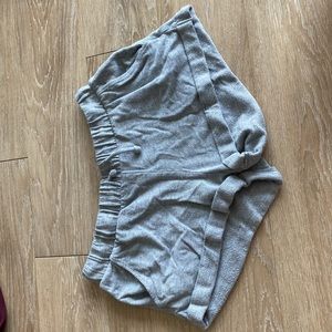 grey comfy shorts